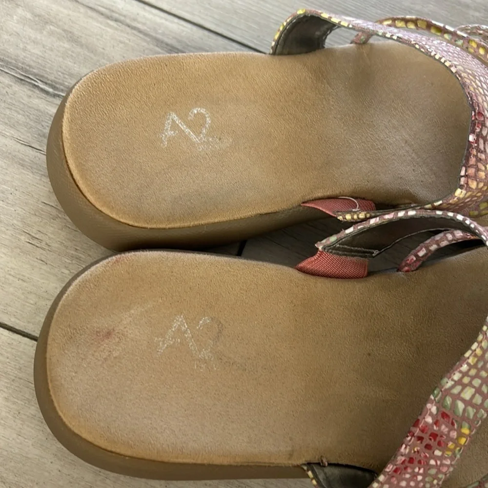 A2 By Aerosoles size 8.5 women's slides sandals
